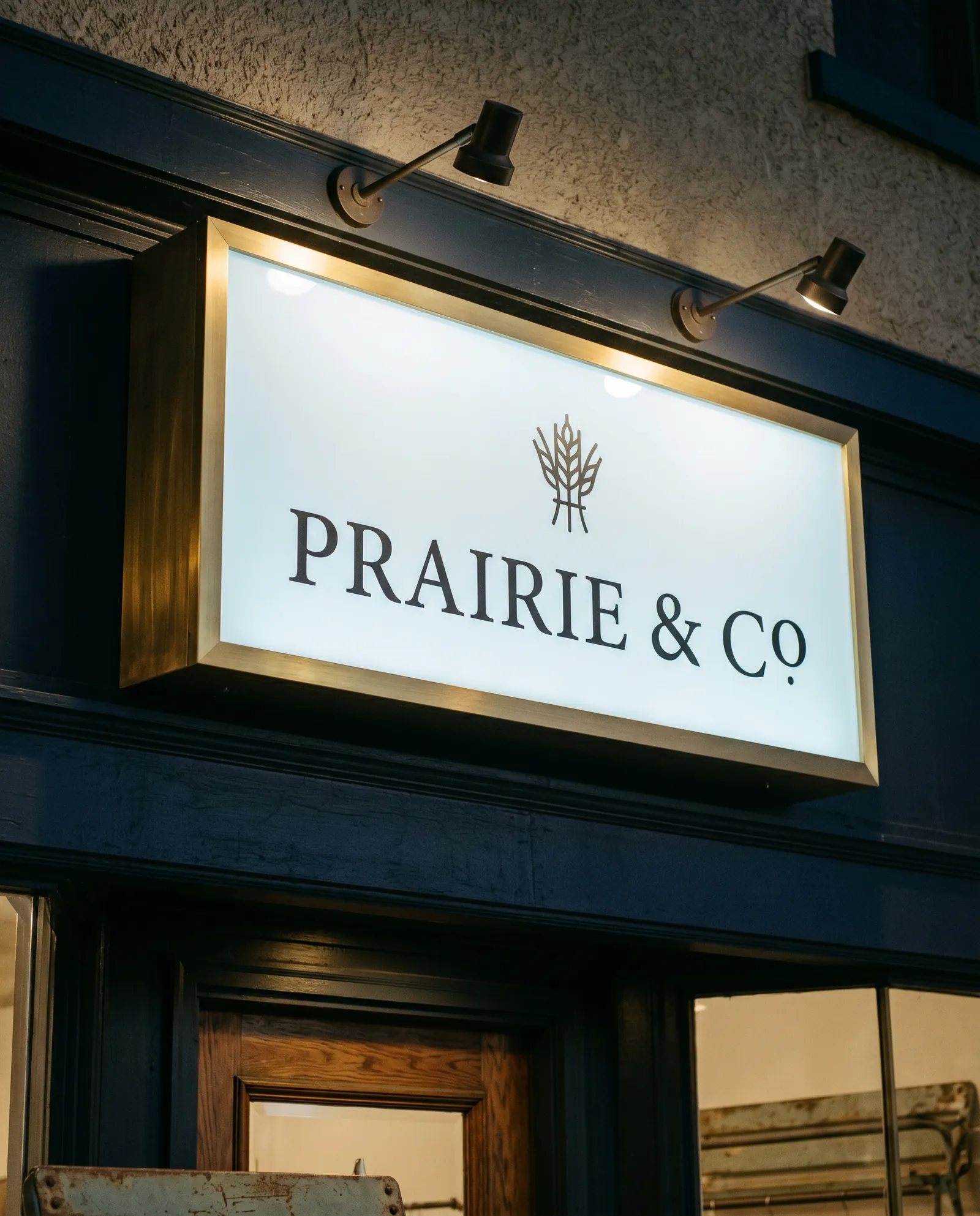 Storefront lightbox