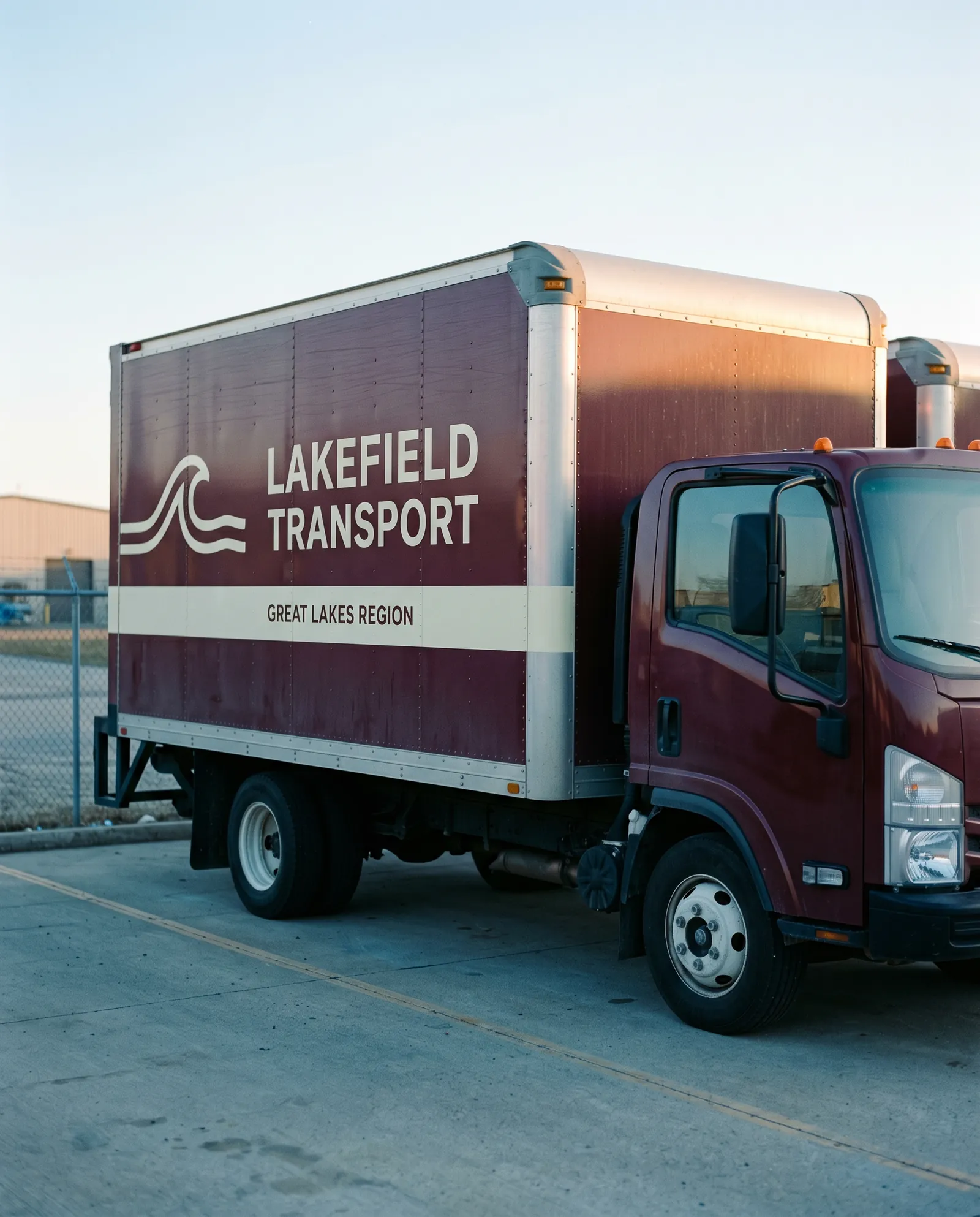 Box-truck fleet wrap