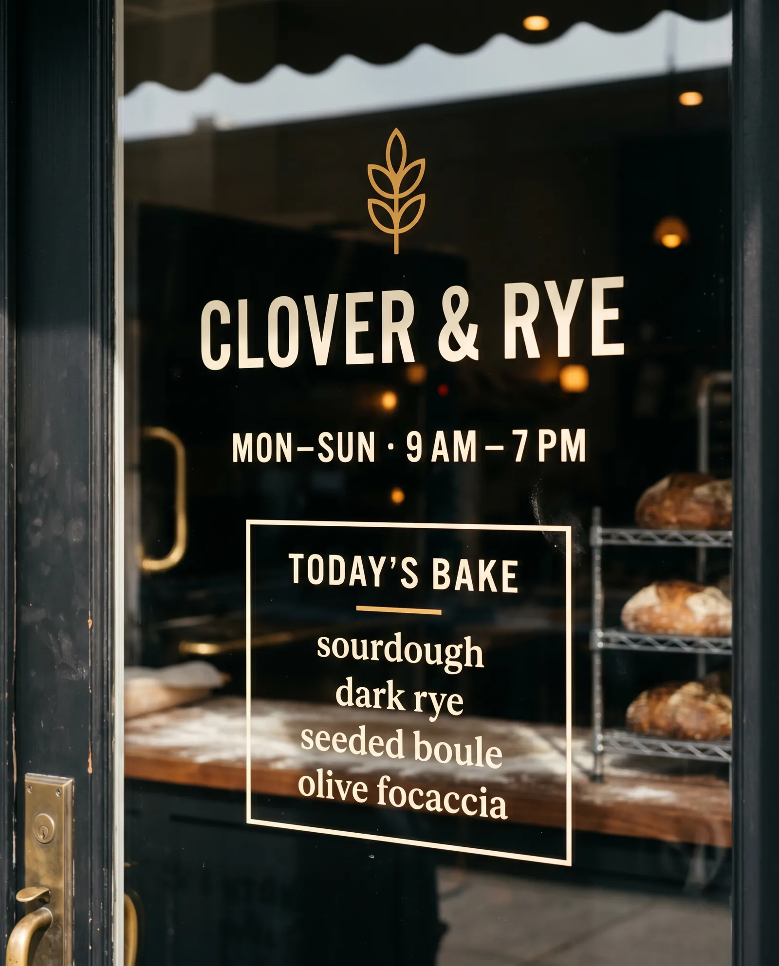 Storefront decals